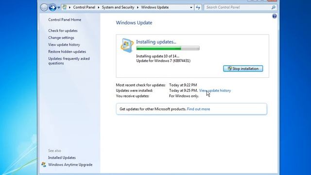 Monthly Upkeep How to use Windows Update on Windows 7 and Vista смотреть онлайн