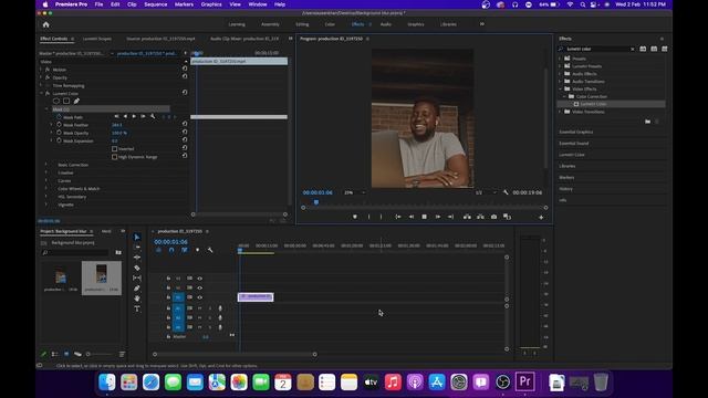 how to blur your background in Premiere Pro (Easy steps) смотреть онлайн