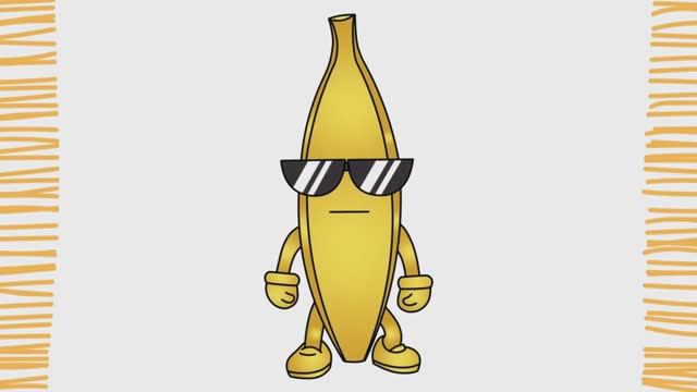 Как нарисовать КОЖУРУ БАНАНА ЗОЛОТИСТУЮ | СПОТЫКАЮЩИЕСЯ РЕБЯТА | шаг за шагом смотреть онлайн