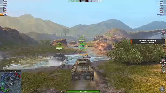 Tanks Blitz обзор и геймплей пт-сау Hellcat и Т25/2 Танки Леста Танки Блитс Танки блиц смотреть онлайн