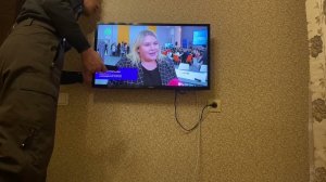 Настройка телевизора Samsung UE32N4000 на бесплатные DVB-T2 каналы, проверка уровня сигнала