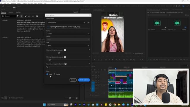 Auto Captions In Premiere Pro In Hindi смотреть онлайн