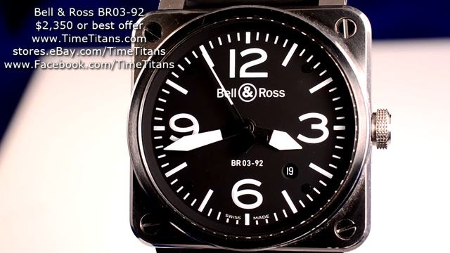 Bell & Ross BR03-92 Stainless Steel 42MM