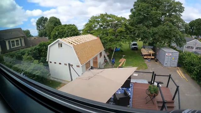 Timelapse Build of our Tuff Shed Premiere Pro Tall Barn смотреть онлайн