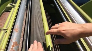 Как подключить сетку на пресс подборщике Клас Роланд Claas Rolland 44