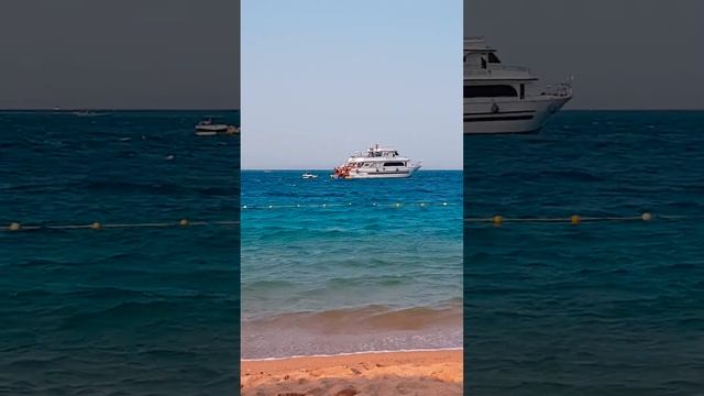 Пляж отеля Джевелс Сахара Резорт, Хургада смотреть онлайн