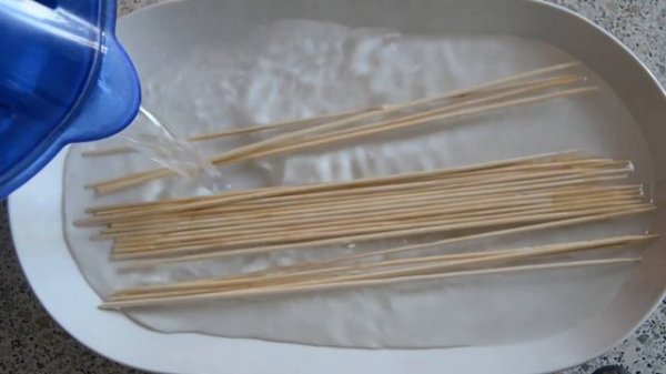 Куриные шашлыки с картофелем в духовке