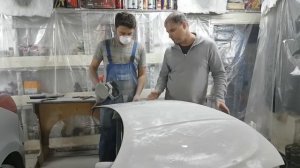 Ремонт капота с чего и как начать  Учимся