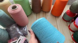 Немного закупилась пряжицей👍