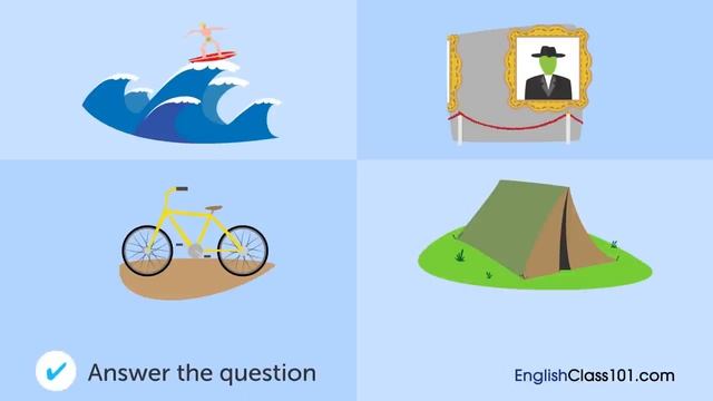 A2 Listening. Vacation plans.