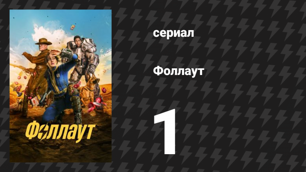 Fallout / Фоллаут 1 серия «Конец» (сериал, 2024)