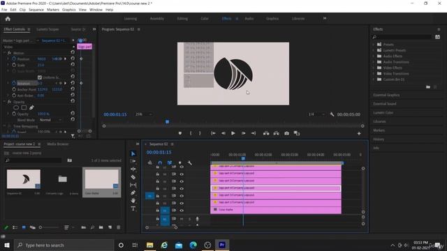 12.1 Flap animation | Video Editing in Adobe Premiere Pro Tutorial смотреть онлайн