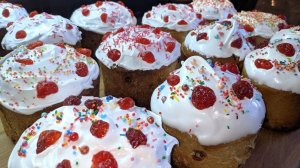 Тесто для КУЛИЧЕЙ делаю на ночь, утром пеку ВЕНСКИЙ КУЛИЧ! Удачный рецепт куличей! Результат 100%!