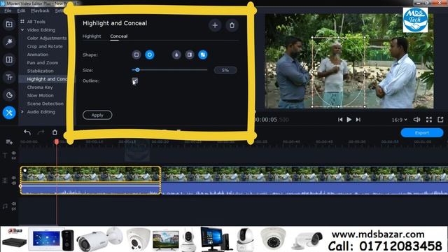 How to blur videos on pc || How to blur videos in Movavi Video Editor смотреть онлайн
