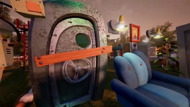 Destroying Hello Neighbor With Console Commands (ALPHA 2)