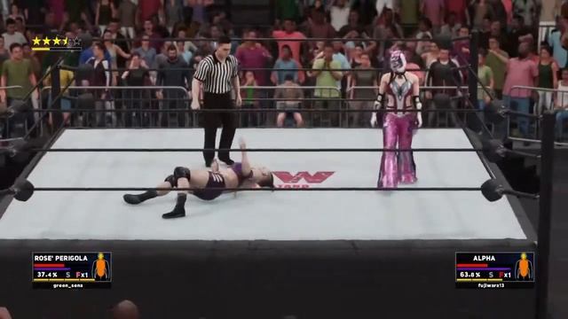 【wwe2k18 】rose vs alpha 【女子プロレス】 смотреть онлайн