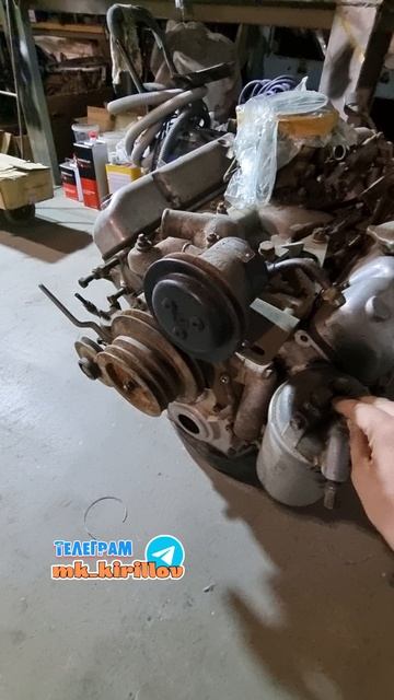 МОТОР ДЛЯ ДОГОНЯЛКИ! ЗМЗ 505 V8 #кириллов #automobile #волга #мотор #ретроавто #реставрация смотреть онлайн