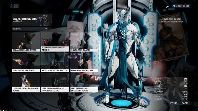 Warframe: Winter Umbra (Fashion Frame) смотреть онлайн