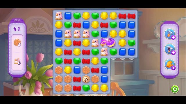 Playrix Homescapes Gameplay Walkthrough Level 10736