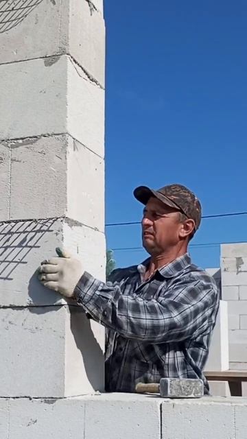 демонтаж газосиликатных блоков на клей-цементе. смотреть онлайн