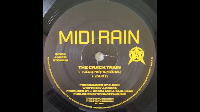 Midi Rain - The Crack Train (Club Instrumental) (1990) смотреть онлайн