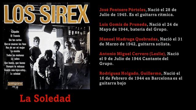 La Soledad/Los Sirex 1965 смотреть онлайн