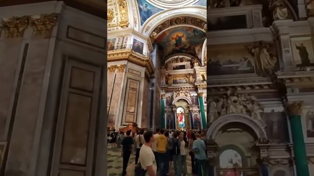 Исаакиевский собор изнутри смотреть онлайн