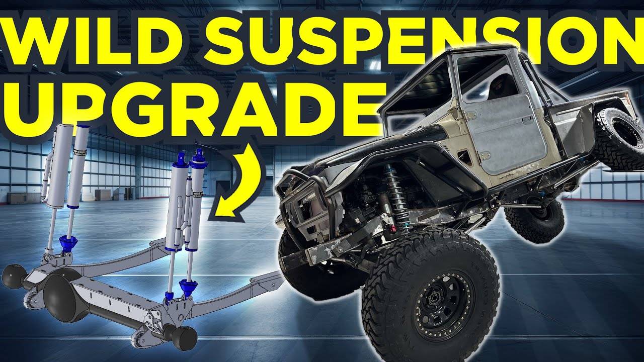 Дикий апгрейд подвески Land Cruiser FJ40