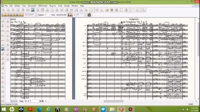 Adagietto from Symphony No 5 by Gustav Mahler arr. Claude Graham смотреть онлайн