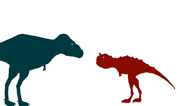 Dinosaur Battle - Carnotaurus vs Tarbosaurus смотреть онлайн