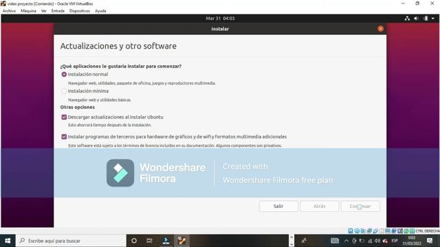 Instalacion del sistema operativo de linux en una maquina virtual смотреть онлайн