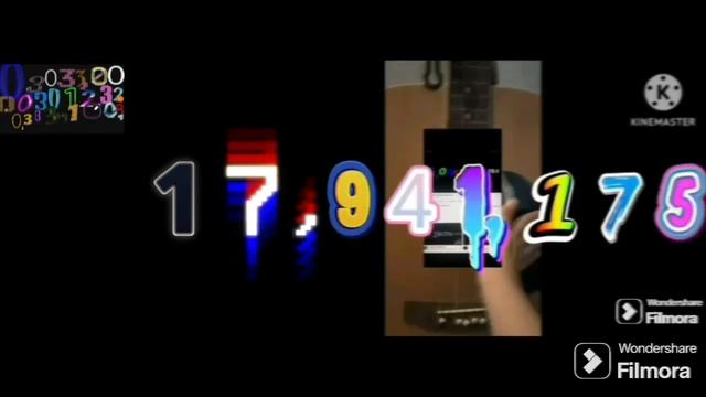 Numbers 0 to 1 Billion in Filmora смотреть онлайн