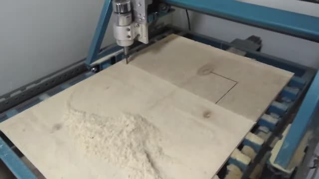 выравнивание жертвенного стола ЧПУ.