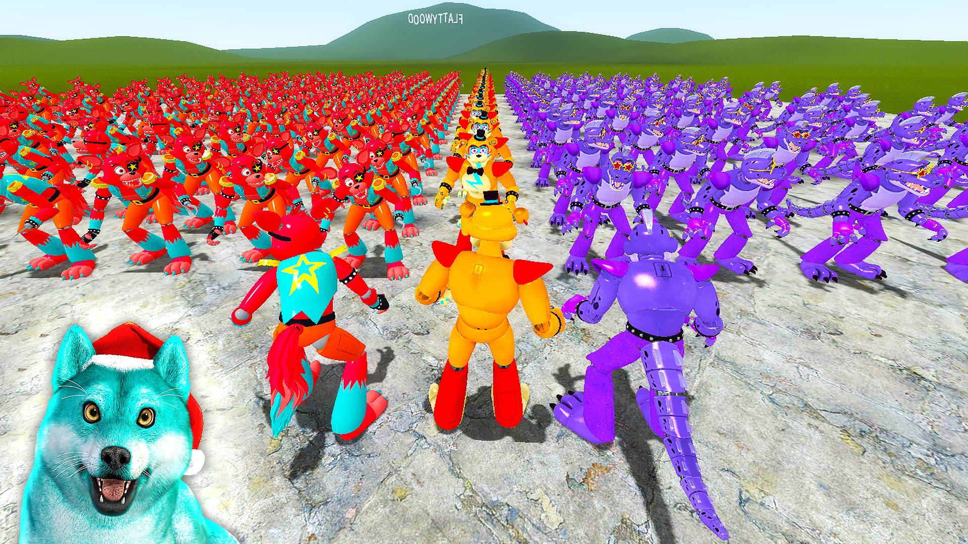 Я стал глэмроком фнаф 9 аниматроником в гаррис мод! garry's mod смотреть онлайн