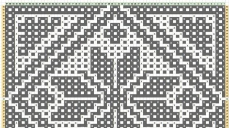 ПЛЕД ГОТОВ. ВЯЗАНИЕ НА МАШИНЕ. МОЗАИЧНАЯ СХЕМА. смотреть онлайн