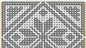 ПЛЕД  ГОТОВ. ВЯЗАНИЕ НА МАШИНЕ. МОЗАИЧНАЯ СХЕМА.