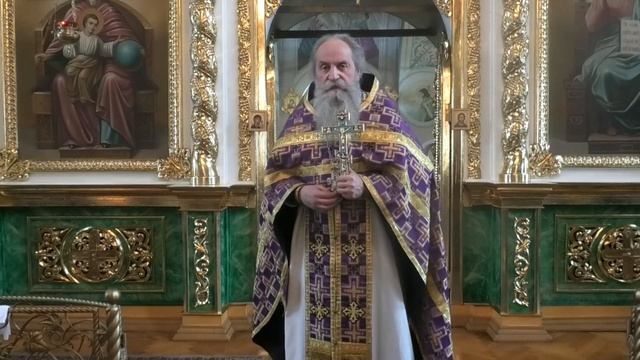 Проповедь отца Павла. Неделя 5-я Великого поста. 06.04.25 смотреть онлайн