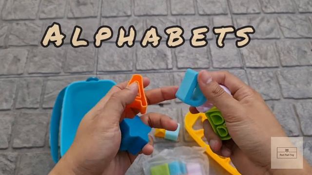 Puri Puri Toy || First block color and shape toy unboxing смотреть онлайн