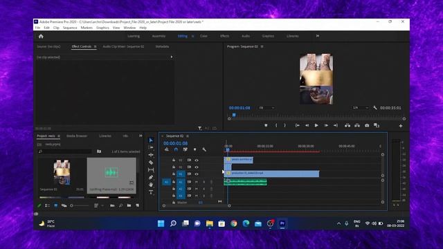 How to edit Instagram reels video in Adobe premiere pro (In Hindi) смотреть онлайн