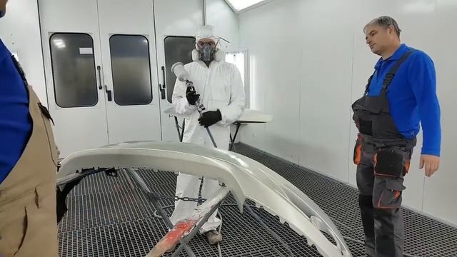 Ошибки при шлифе грунта Ремонт капота красим Учимся часть 2 смотреть онлайн