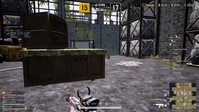 PUBG Pc Lite TDM| beryl m762 17 kills game смотреть онлайн