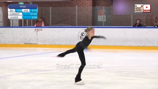 [Bomb!! 💣] Milana GORITSKOVA (1sp OoC) - SP #MichaelJackson, 'Ice Academy' Cup (10/2022) смотреть онлайн