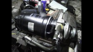 как поменять топливный фильтр старекс H1 2.5л дизель +кат№