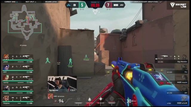 CLOUD9 VS MiBR VCT AMERICAS 2024 KICKOFF (PRIMER MAPA SPLIT) смотреть онлайн