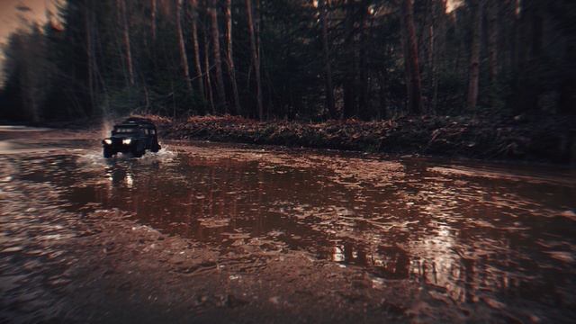 Land Rover Defender ХулиГан вне дорог AllRock MJX H8H Вода Лёд Грязь Радиоуправляемые хитрости смотреть онлайн