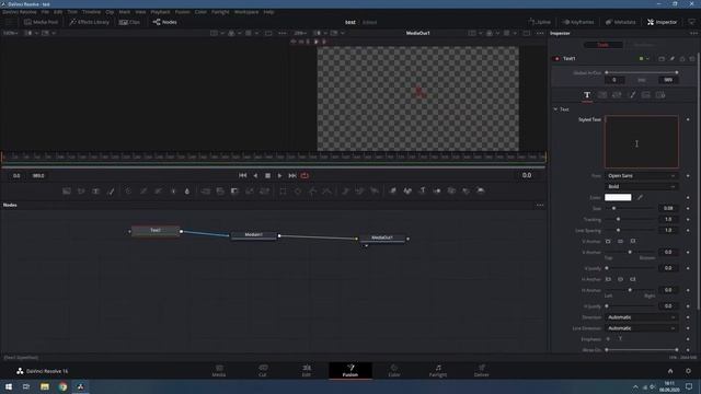 How to make color inverted / negative text in Davinci Resolve 16 смотреть онлайн