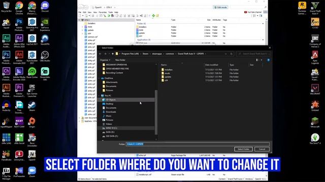 HOW TO CHANGE MAIN DIRECTORY LOCATION IN OPEN IV! | OPEN IV TUTORIAL #OpenIV #changemaindirectory смотреть онлайн