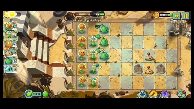 DONATION PATH Plants vs Zombies 2, Ancient Egypt (Day 9) смотреть онлайн