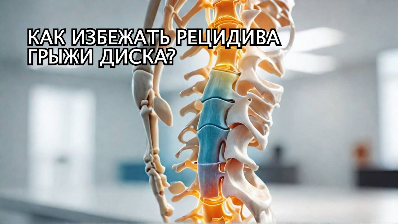 Почему возникает рецидив грыжи диска и как его избежать? смотреть онлайн