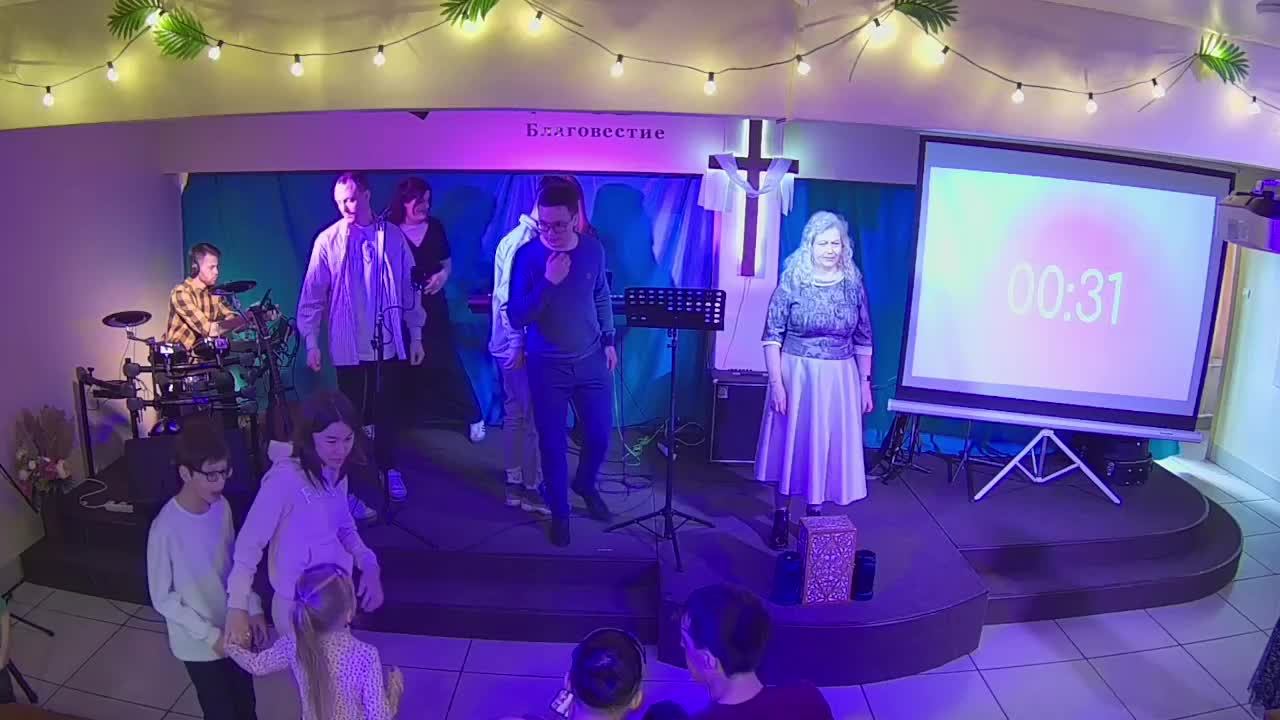 Воскресное собрание церкви "Благовестие" смотреть онлайн